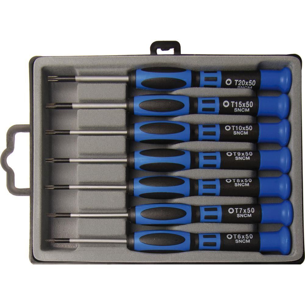 Brio Bgs Elektrikçi Saatçi Tornavida Seti 7 Parça