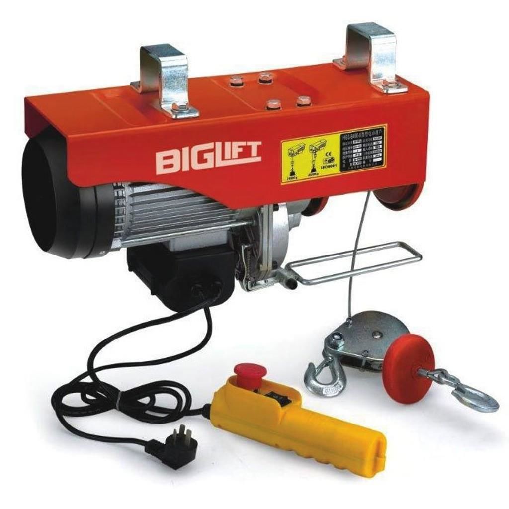 Biglift Elektrikli Vinç 20 Metre 125/250 Kg - MAXVINC125/250