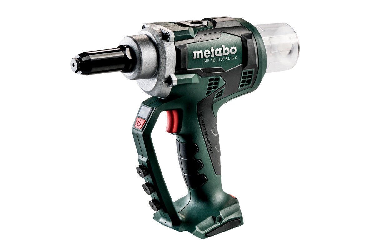 Metabo Akülü Perçin Tabancası Pop NP 18 LTX BL 5.0 (Aküsüz)