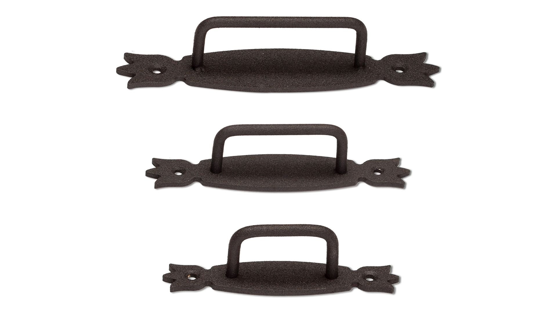 Ermo Osmanlı Orta Kulp Daire Siyah