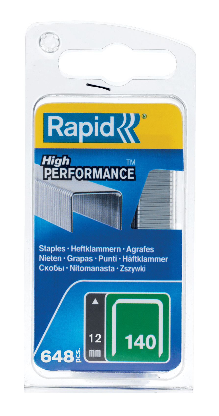 Rapid 140/12 Mm Galvaniz Kaplı Zımba Teli 648 Adet