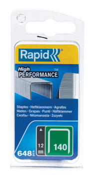 Rapid 140/12 Mm Galvaniz Kaplı Zımba Teli 648 Adet