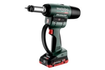 Metabo Akülü Perçin Tabancası Somun NMP 18 LTX BL M10 (2 x 4,0 Ah Akü)