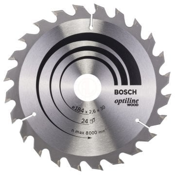 Bosch Daire Testere Bıçağı Optiline Wood 184x30 mm 24 Diş - 2608640610