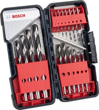 Bosch Metal Matkap Ucu HSS PointTeQ Set (18 Parça) - 2608577350