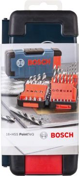Bosch Metal Matkap Ucu HSS PointTeQ Set (18 Parça) - 2608577350