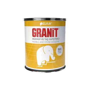 Elkay Granit Mermer Ve Doğal Taş Yapıştırıcı Eb25 Siyah 1,2 Kg