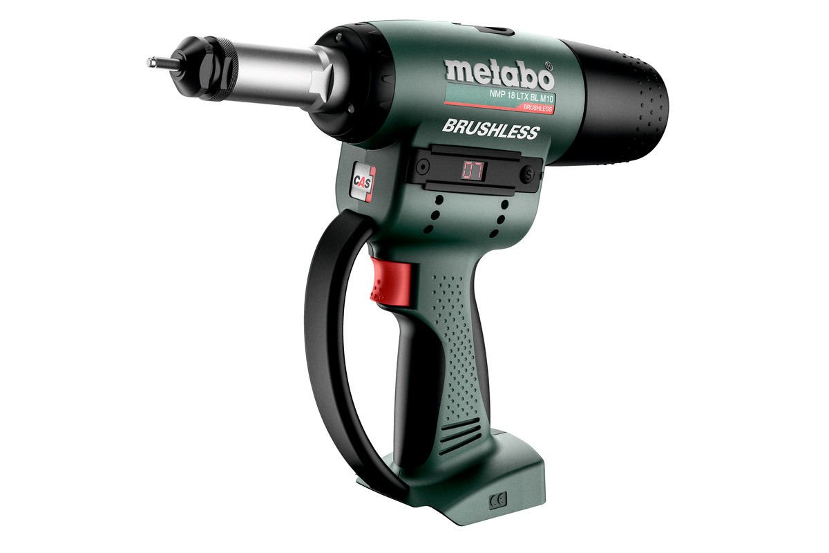 Metabo Akülü Perçin Tabancası Somun NMP 18 LTX BL M10 (Aküsüz)