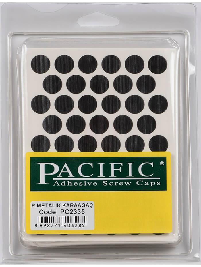Pacific Parlak M. Karaağaç Yapışkanlı Tapa 14 mm - PC2335