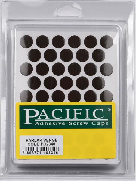 Pacific Parlak Venge Yapışkanlı Tapa 14 mm - PC2340