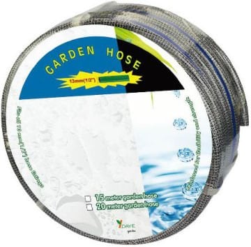 Daye Gri Kanca Dokuma Bahçe Hortumu 20Mt 1/2'' - DY5220
