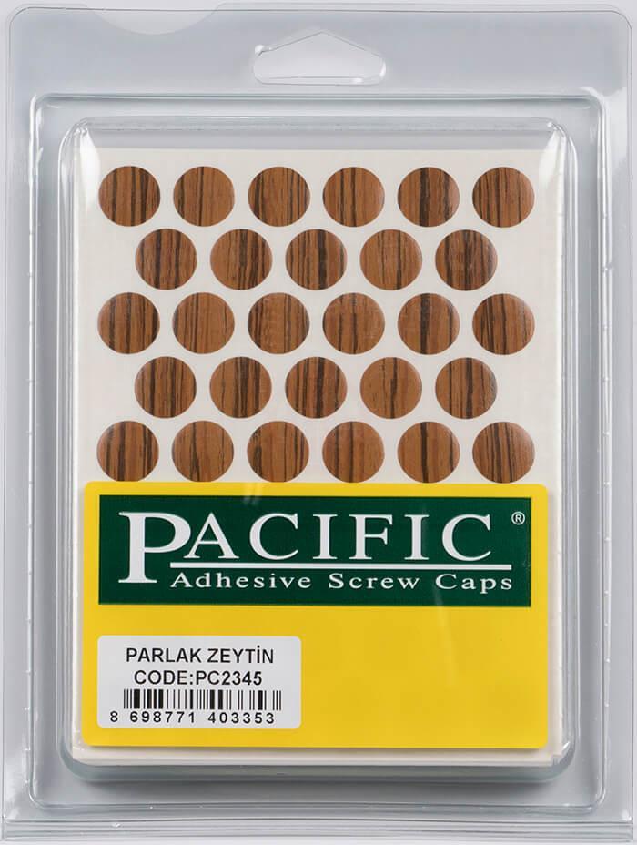 Pacific Parlak Zeytin Yapışkanlı Tapa 14 mm - PC2345