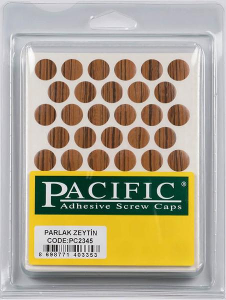 Pacific Parlak Zeytin Yapışkanlı Tapa 14 mm - PC2345