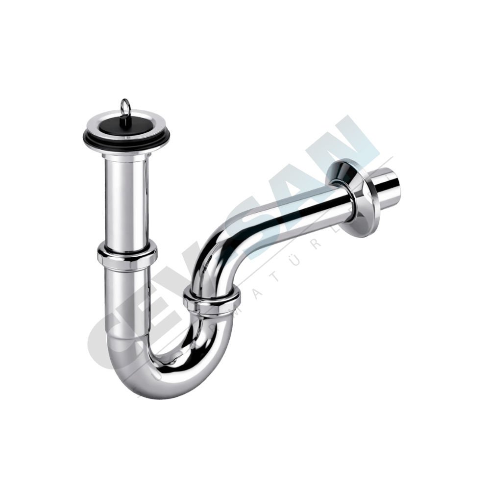 Cevsan Lavabo Altı U Borusu Esli Süzgeçli