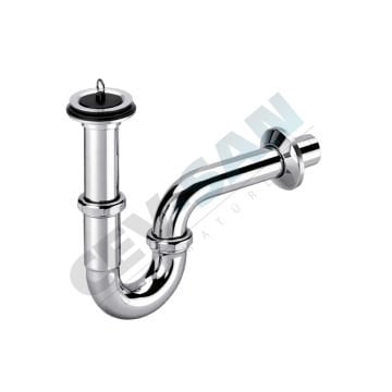 Cevsan Lavabo Altı U Borusu Esli Süzgeçli