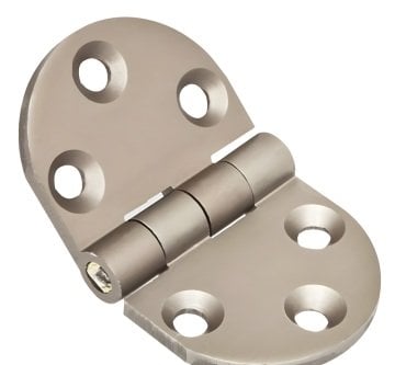 Yüksel Oval Alüminyum Küçük Menteşe (326) 4 Cm