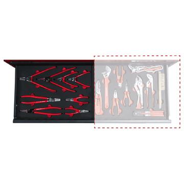 İzeltaş Grand Master Takım Dolabı 3. Çekmece Sol 8 Parça