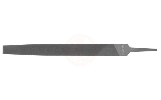 Ceta Form Konik Uçlu Yassı Eğe (Orta Diş) 10 İnç/250 Mm