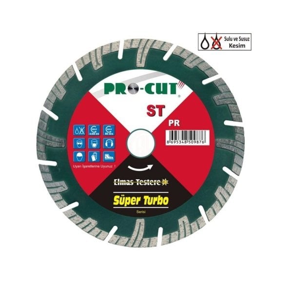 Procut PR50991 SÜPER TURBO ELMAS TESTERE 300 MM 300 ST - PRC50991
