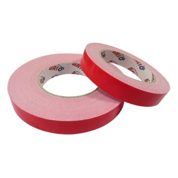 Brio Çift Taraflı Köpük Bant Beyaz 19Mmx5M