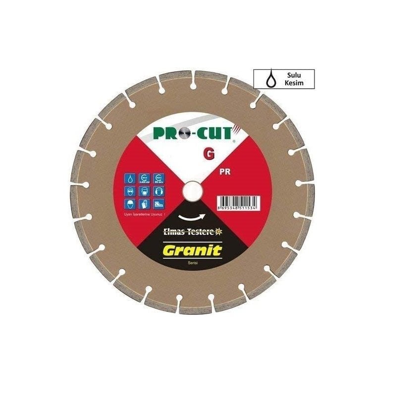 Procut PR51145 GRANİT ELMAS TESTERE 300 MM 300 G - PRC51145