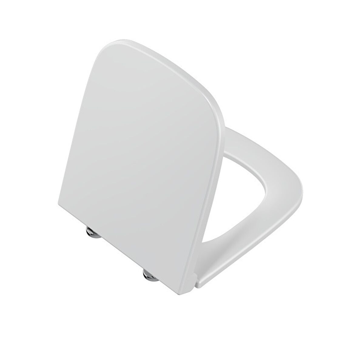 Vitra Klozet Kapağı Duroplast, Metal Menteşeli, Üstten Sıkmalı, Yavaş Kapanır