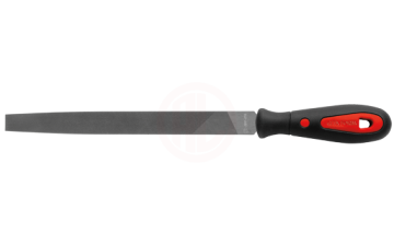 Ceta Form Konik Uçlu Yassı Eğe (Orta Diş/Ergonomik Sap) 12 İnç/300 Mm
