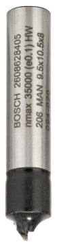 Bosch Çeyrek Parmak Freze Ucu Standard For Wood 8x9,5x41 mm - 2608628405