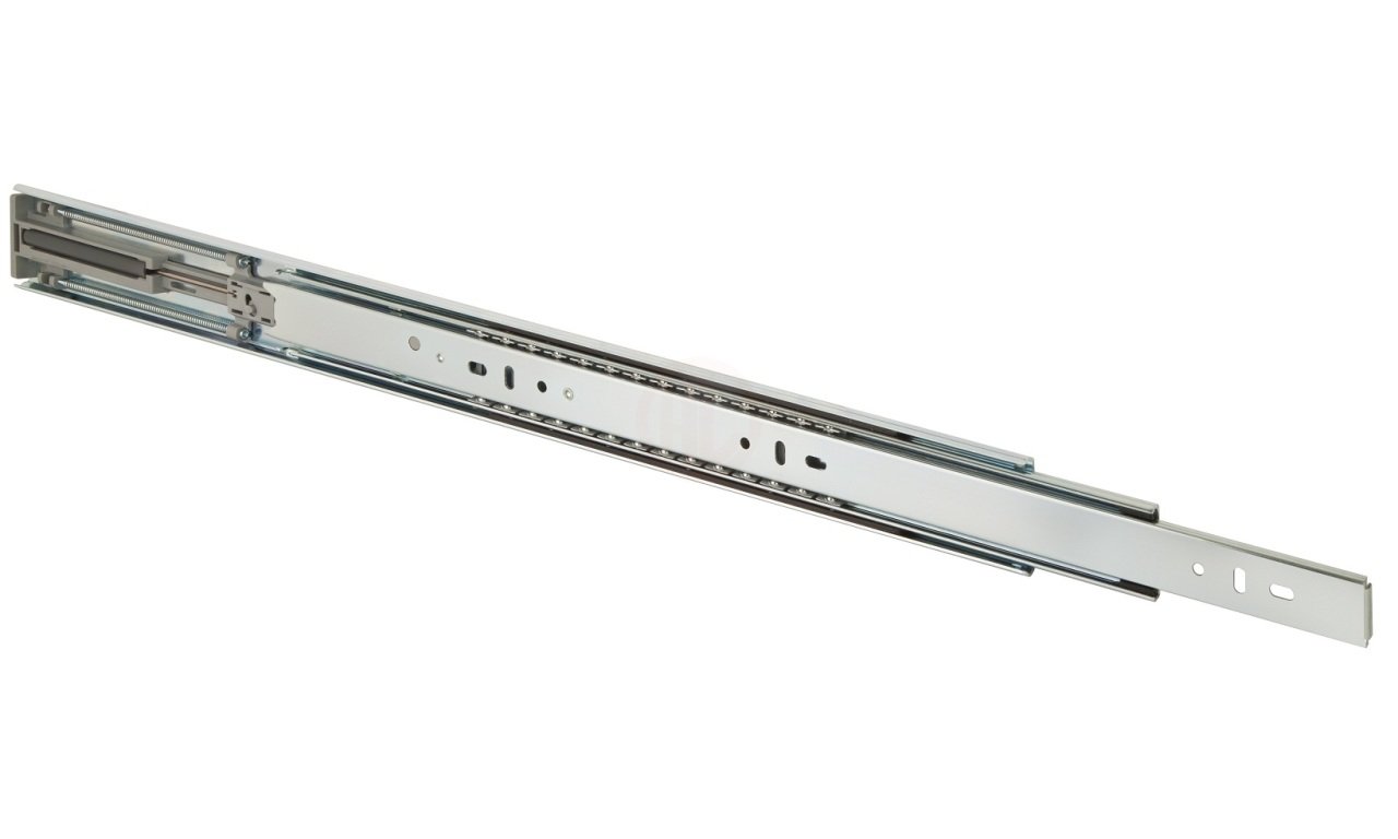 Al 45 MM ÇİFT AÇILIM BİLYALI ÇEKMECE RAYI FRENLİ 500 - RAY45500SLW