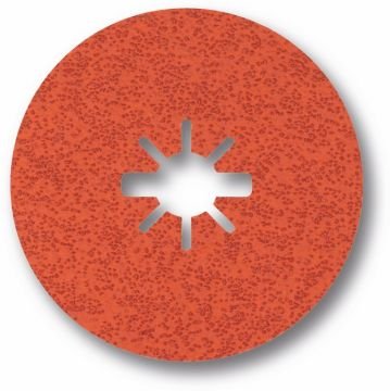 Sia Fiber Disk Zımpara 4582 Siaramic Yıldız Uçlu Delik X-Lock Ø115 mm 60 Kum