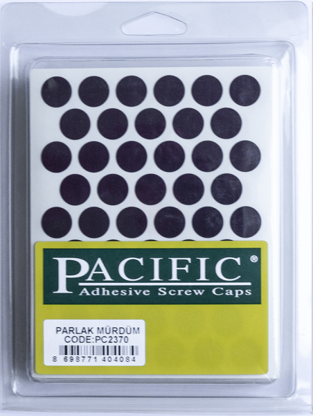 Pacific Parlak Mürdüm Yapışkanlı Tapa 14 mm - PC2370