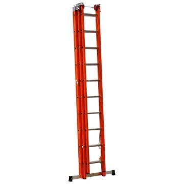 Çağsan Üç Parçalı Çok Amaçlı Çok Amaçlı Fiberglas Merdiven (V3) 3x10 Basamaklı - FS190-V3