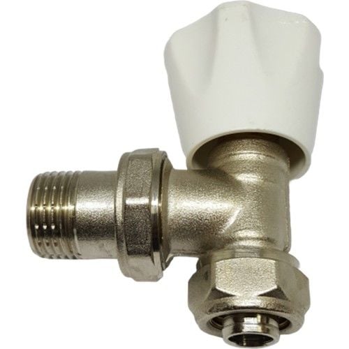 Senpres Pex Boru Bağlantı Radyatör Vanası Köşe 16X2 1/2 İnç