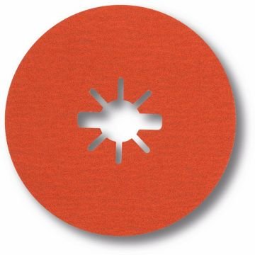 Sia Fiber Disk Zımpara 4582 Siaramic Yıldız Uçlu Delik X-Lock Ø115 mm 80 Kum