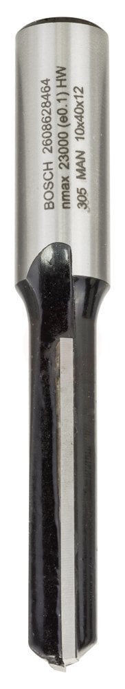 Bosch Çift Oluklu Düz Freze Ucu Standard For Wood 12x10x81 mm - 2608628464