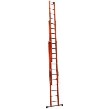 Çağsan Üç Parçalı Çok Amaçlı Çok Amaçlı Fiberglas Merdiven (V3) 3x12 Basamaklı - FS205-V3