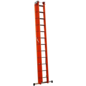 Çağsan Üç Parçalı Çok Amaçlı Çok Amaçlı Fiberglas Merdiven (V3) 3x12 Basamaklı - FS205-V3