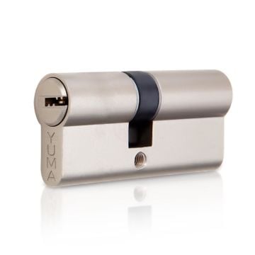 Yuma Kilit YMK Hibrit Bilyalı Barel Blister Ambalaj 68 mm Saten - YMK-B68HBS