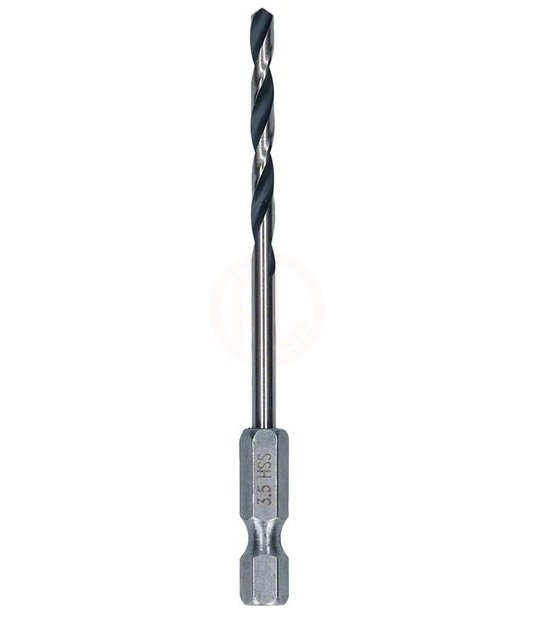 Bosch Metal Matkap Ucu HSS PointTeQ 1/4 İnç Altıgen Şaft 3,5 mm - 2608577522