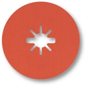 Sia Fiber Disk Zımpara 4582 Siaramic Yıldız Uçlu Delik X-Lock Ø125 mm 120 Kum