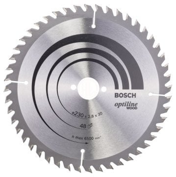Bosch Daire Testere Bıçağı Optiline Wood 230x30 mm 48 Diş - 2608640629
