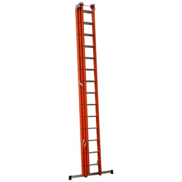 Çağsan Üç Parçalı Çok Amaçlı Çok Amaçlı Fiberglas Merdiven (V3) 3x14 Basamaklı - FS220-V3