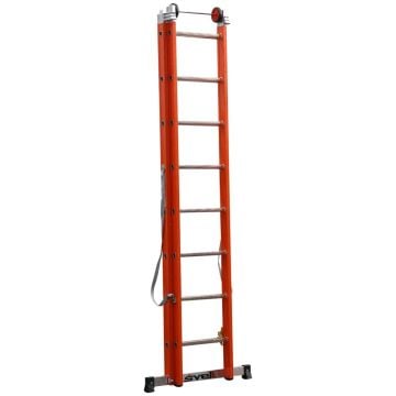 Çağsan İki Parçalı Çok Amaçlı Fiberglas Merdiven (V2) 2x8 Basamaklı - FS5-V2
