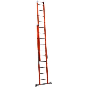 Çağsan İki Parçalı Çok Amaçlı Fiberglas Merdiven (V2) 2x10 Basamaklı - FS6-V2