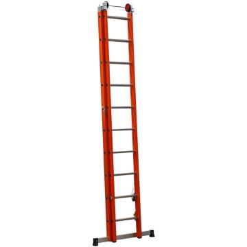 Çağsan İki Parçalı Çok Amaçlı Fiberglas Merdiven (V2) 2x10 Basamaklı - FS6-V2