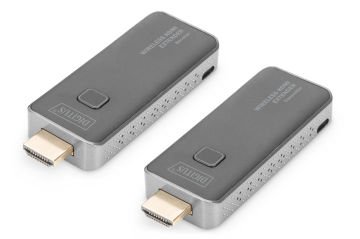 Assmann Digitus Kablosuz Hdmı Sinyal Uzatma Seti, 50 Mt, Verici (Transmitter) Ve Alıcı (Receiver) Ünite Dahil