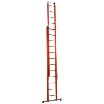 Çağsan İki Parçalı Çok Amaçlı Fiberglas Merdiven (V2) 2x12 Basamaklı - FS7-V2