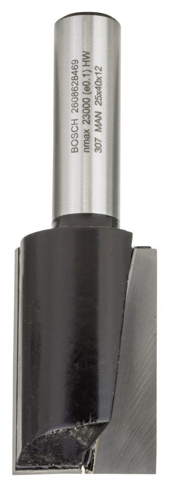 Bosch Çift Oluklu Düz Freze Ucu Standard For Wood 12x25x81 mm - 2608628469