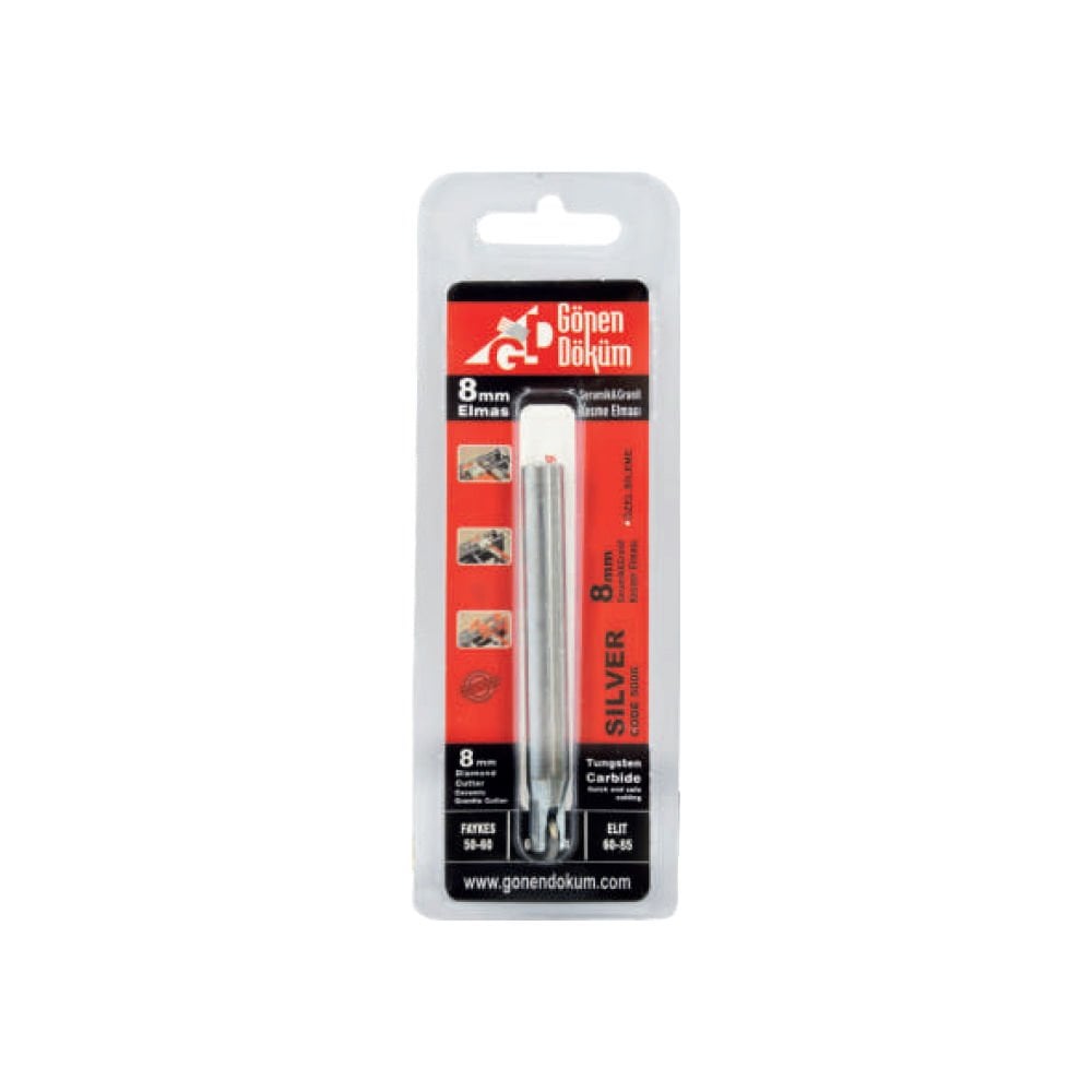 Faykes Seramik Kesme Elması 8 Mm Silver