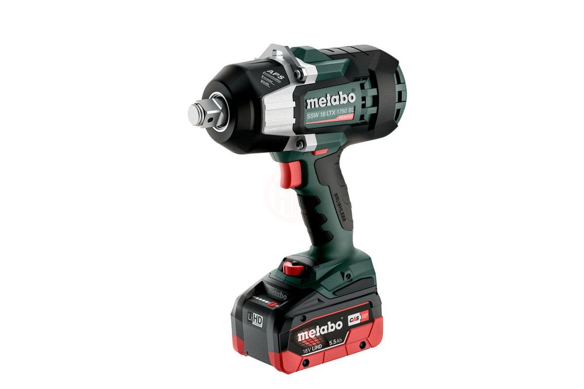 Metabo Akülü Somun Sıkma Makinesi SSW 18 LTX 1750 BL (2 x 5,5 Ah Akü)